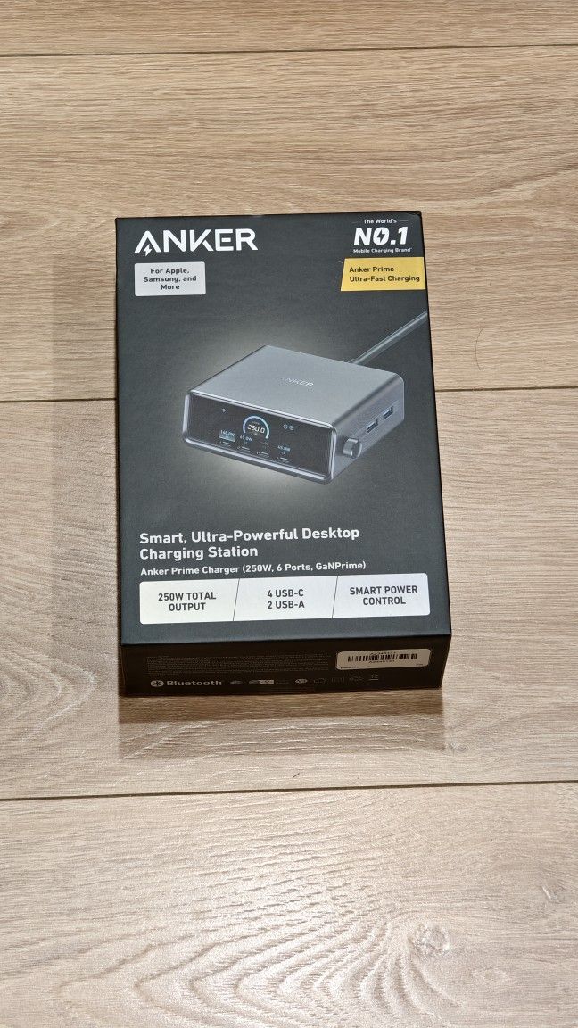Brand New Anker Prime 250w Ultra Fast Charger