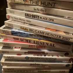 15 Various Nintendo Wii Games All Working Please View Photos 