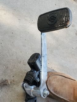 Harley touring OEM brake mount master and pedal 2013