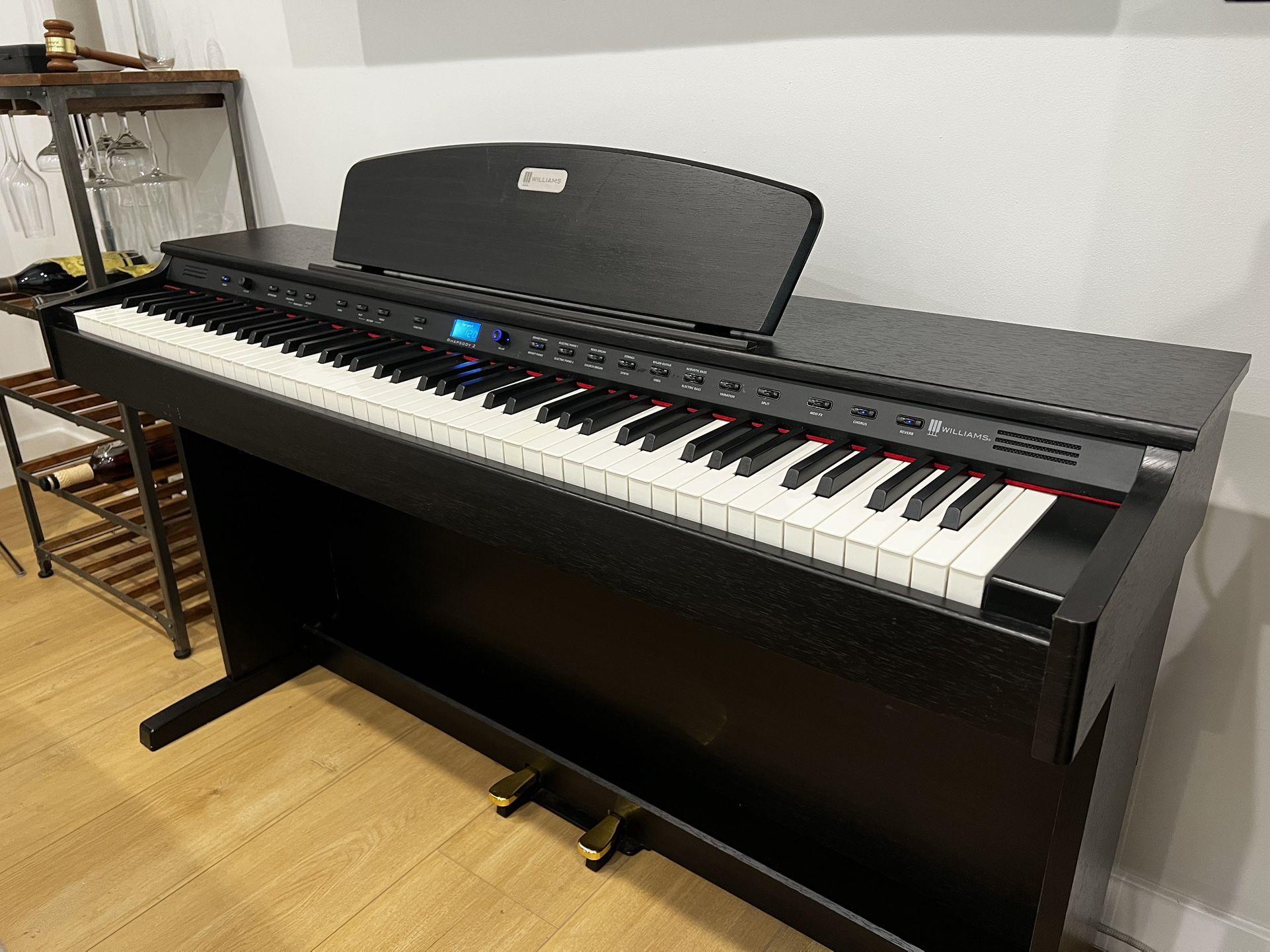 Williams Rhapsody 2 Digital Piano - Weighted Keys