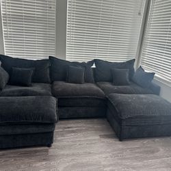 Black Sectional