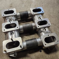 Edelbrock 6 deuce ML OE7L log intake hot rod custom