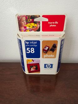 HP 58 Inkjet Photo Ink Cartridges C6658AN NEW Genuine Factory Sealed EXP 2005