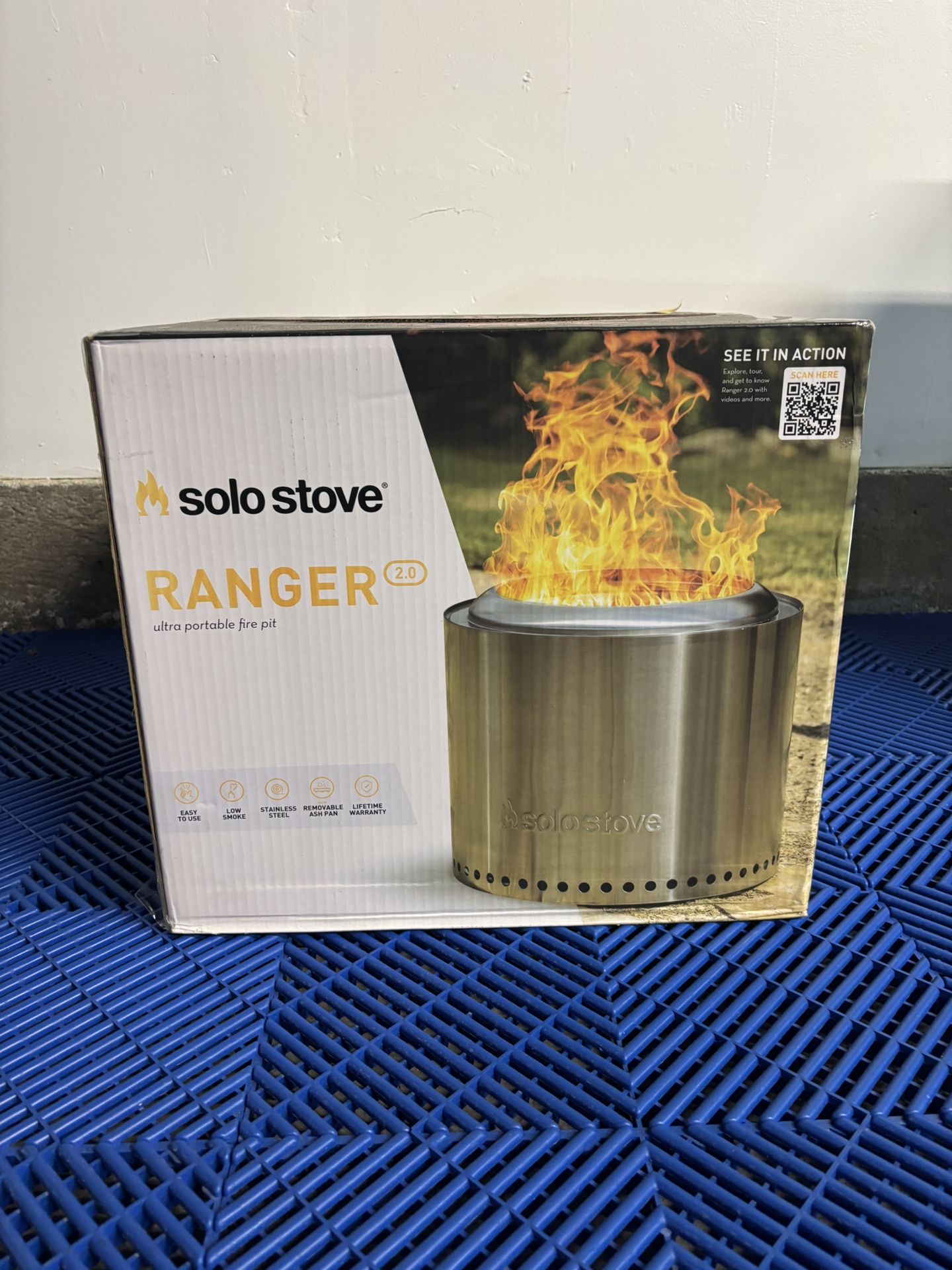 Solo Stove Ranger 2.0 – Smokeless Fire Pit (New)