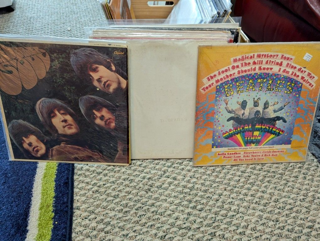 Records For Sale. Beatle Records And More! Garage Sale