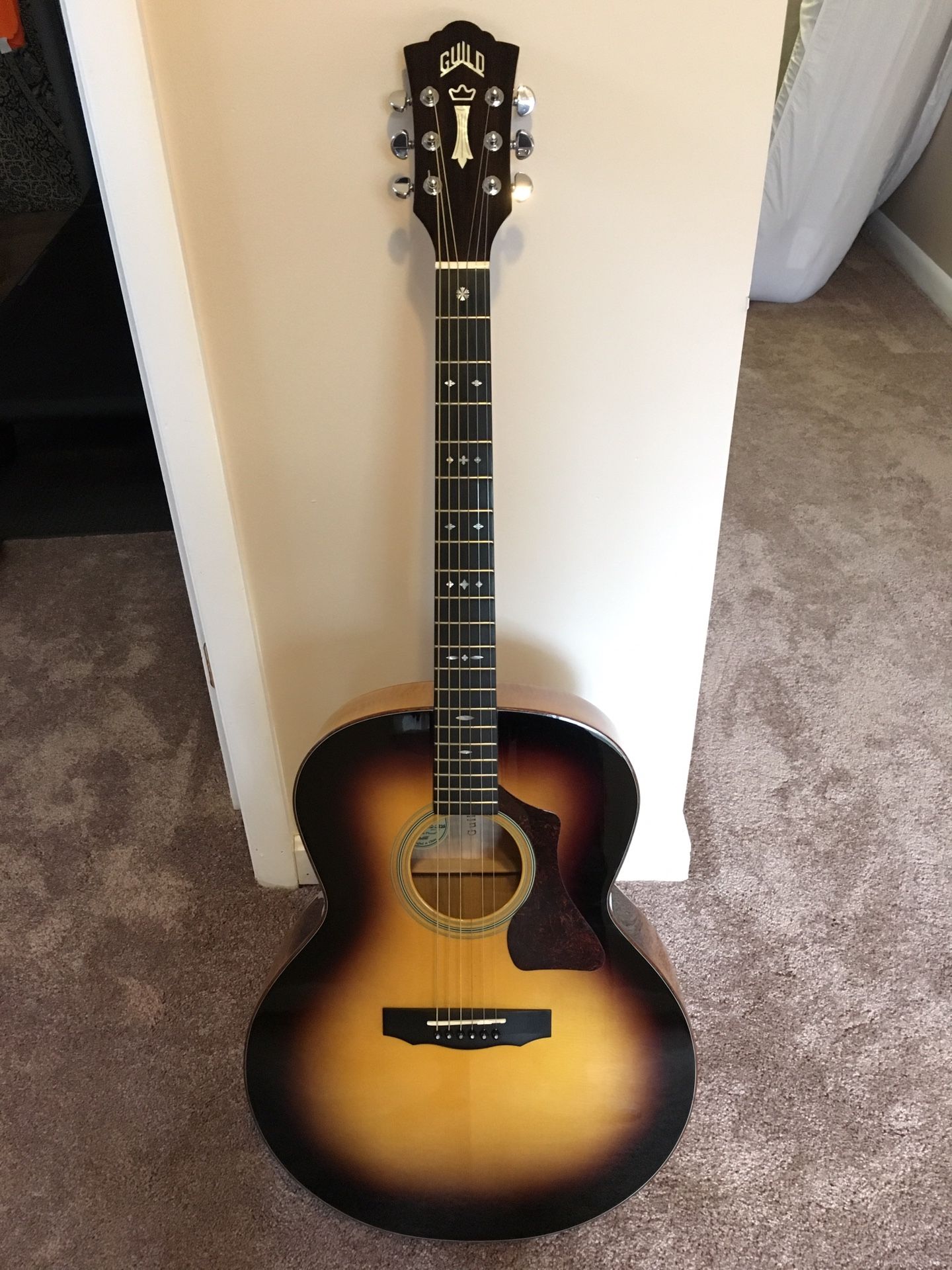 2005 Guild GAD-JF30 ATB acoustic guitar with OHSC