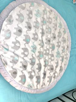 Gently Used Elephant Plush Mat