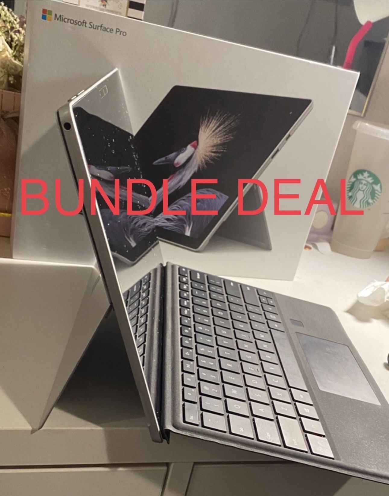 Microsoft Surface Pro 5th Edition Window 10, i5 Processor,128 Gb