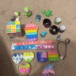 Assorted Fidget Toys and Accessories
