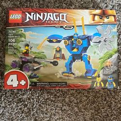 Ninjago Legacy Jay's Electro Mech Ninja Lego Set 71740