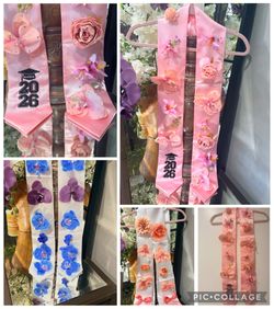 Beautiful Graduation leis with lots of rhinestones to add glamour, $29