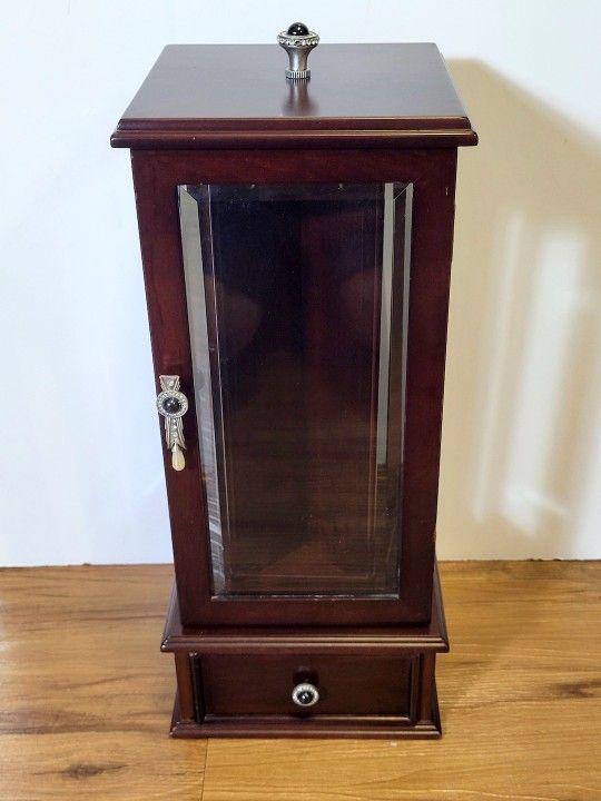 Bombay Company Tall Jewelry Chest Necklace Carousel Organizer