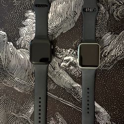 Two Apple Watches