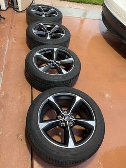 Rims and tire