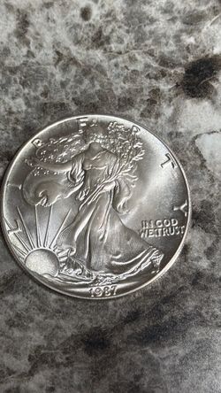 1987 American Silver Eagle 1 oz Coin