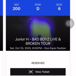JUNIOR H TICKETS