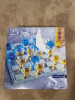 Luminarc checker shot set 25 pieces