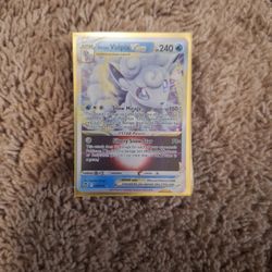 vulpix vstar in sleave 