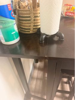 Small table with stools
