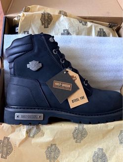 Harley Davidson Vintner Steel Toe Boots Size 10 men’s