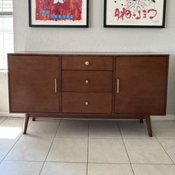 Mid Century Modern MCM Storage Cabinet TV Stand