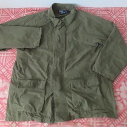 vintage military style polo ralph lauren jacket XL
