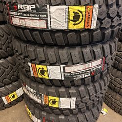 35x12.50r18 RBP tires nuevas con 50,000 millas de garantía las 4