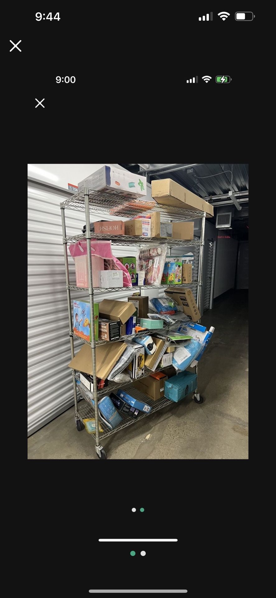 Stainless Steel rack ,Organizer ,6 Tier Shelf