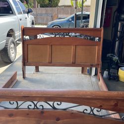 California King Wood Bed Frame