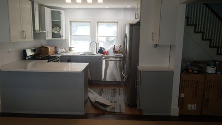 Small kitchen made fancy