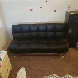 Black Foldable Futon
