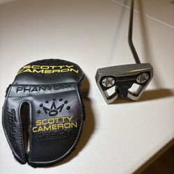 34” Custom Scotty Cameron Phantom 9 Putter With Headcover