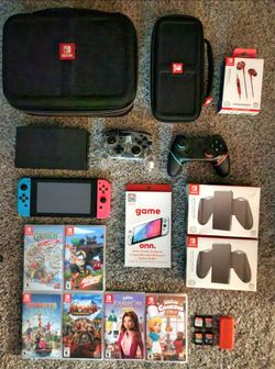Huge Switch Video Game Console Bundle