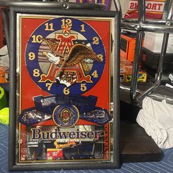 Beer Mirror / Clock 