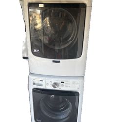 Maytag Stackable Washer And Gas Dryer 