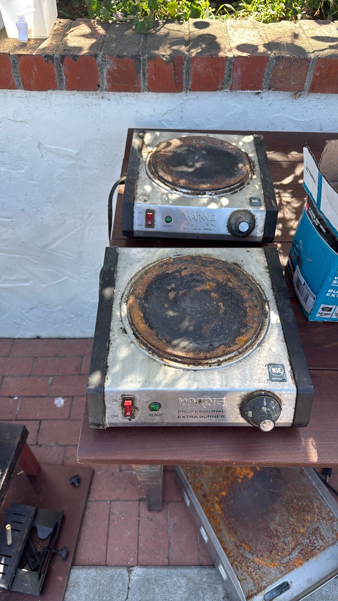 Pair of Waring Professional Extra Burner hot plates $30 OBO