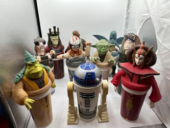 Star Wars Episode 1 Phantom Menace Cup and Topper Set
