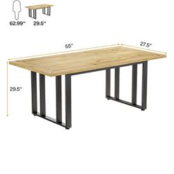All New 55” Dining Table For 4 Person ( Only Table)