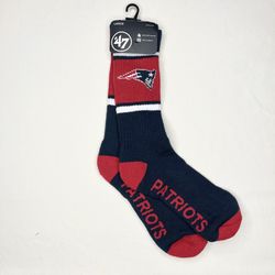 NFL New England Patriots Athletic Crew Socks 