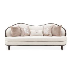 Camellia Field Warm Pecan/Linen Chenille Sofa