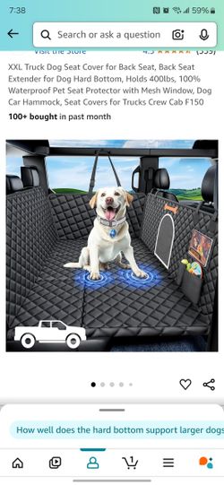 Dog Car Seat Cover