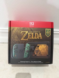 Nintendo Switch 2 - Zelda 40th Anniversary Edition