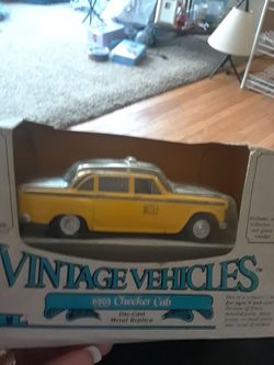 checker cab vintage