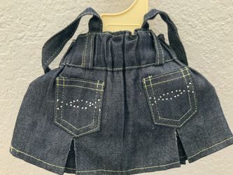 Denim Dog Skirt