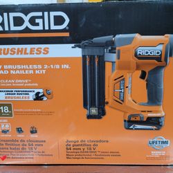 Ridgid Nailer kit 