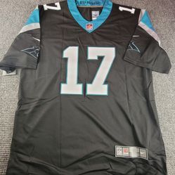 Carolina Panthers Xavier Legette Black Football Jersey New 