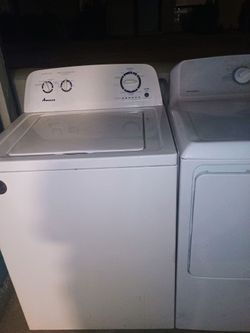 Amana Washer and dryer