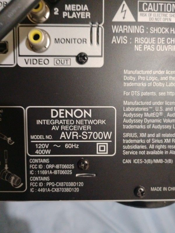 99 Audio Video Receiver