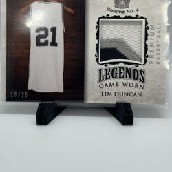 Tim Duncan basketball card
