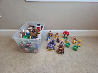 Multiple Mario Lego sets